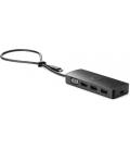 HUB USB 3.0 Tipo-C HP USB-C Travel HUB G2/ 2 Puertos USB/ 1 HDMI/ 1 VGA/ Negro