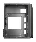 Mars Gaming MC-S1 Negro Caja PC Compacta Gaming Micro-ATX Iluminación ARGB 12 Modos Ventilador FRGB Ventana Lateral Completa