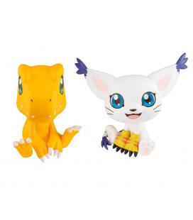 Figuras megahouse digimon lookup pack agumon & tailmon