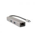 CoolBox MINIDOCK4 USB-C USB 3.2 Gen 1 (3.1 Gen 1) Type-C 5000 Mbit/s Acero