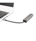 CoolBox MINIDOCK4 USB-C USB 3.2 Gen 1 (3.1 Gen 1) Type-C 5000 Mbit/s Acero