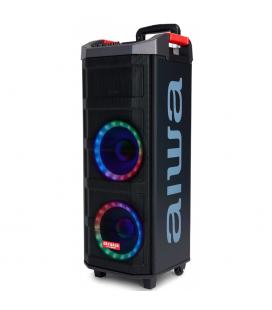 Altavoz trolley aiwa kbtus - 608 80w rms con karaoke