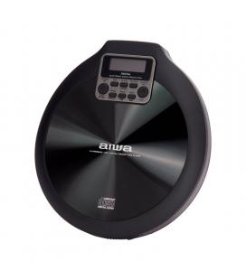 Reproductor cd - mp3 portatil aiwa walk negro