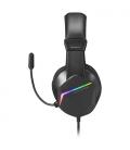 Auriculares Gaming con Micrófono Mars Gaming MH122/ Jack 3.5/ Negros