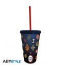 Vaso con pajita abystyle guardas pilares