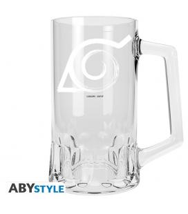 Jarra cristal naruto - konoha logo