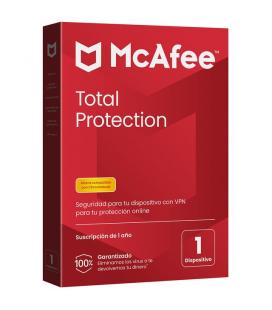 Antivirus mcafee total protection 1 dispositivo