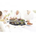 Parrilla Princess Stone 8 Oval & Raclette 162720/ 1200W/ Tamaño 43*30cm