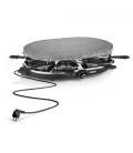 Parrilla Princess Stone 8 Oval & Raclette 162720/ 1200W/ Tamaño 43*30cm