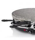 Parrilla Princess Stone 8 Oval & Raclette 162720/ 1200W/ Tamaño 43*30cm