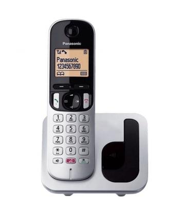 Teléfono inalámbrico panasonic kx-tgc250sps/ plata