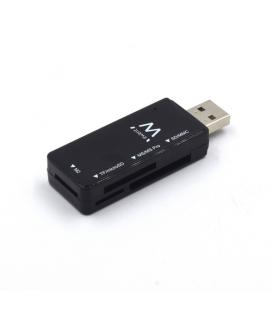 Ewent EW1049 lector de tarjeta USB 2.0 Negro