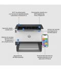 Impresora HP laser monocromo laserjet tank 1504w a4 22ppm WIFI