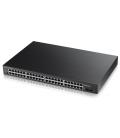 Zyxel GS1900-48HP Gestionado L2 Gigabit Ethernet (10/100/1000) Energía sobre Ethernet (PoE) Negro