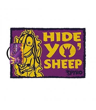 Felpudo spyro el dragon doormat hide yo sheep 40 x 60 cm