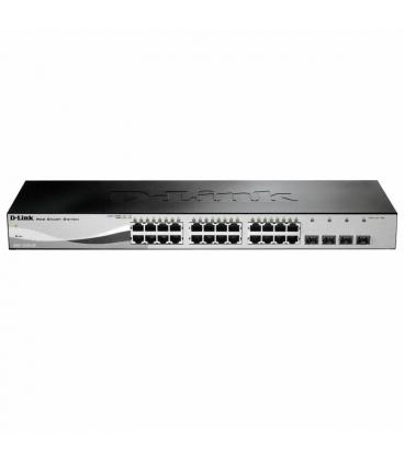 Switch d-link dgs-1210-28 28 puertos/ rj-45 gigabit 10/100/1000/ sfp