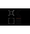DeepCool AK400 ZERO DARK Procesador Refrigerador de aire 12 cm Negro 1 pieza(s)