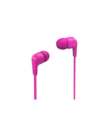 Auriculares Intrauditivos Philips TAE1105PK/ con Micrófono/ Jack 3.5/ Rosas