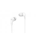 Auriculares Intrauditivos Philips TAE1105WT/ con Micrófono/ Jack 3.5/ Blancos