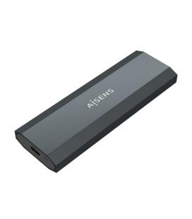 AISENS Caja Externa M.2 (NGFF) ASM2-017B SATA/NVMe a Usb3.1 Gen2, Gris