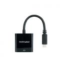 Adaptador Nanocable 10.16.4102-BK/ USB Tipo-C Macho - HDMI Hembra