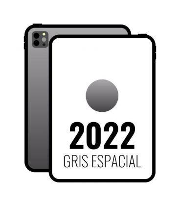 Apple ipad pro 11' 2022 4th wifi/ m2/ 512gb/ gris espacial - mnxh3ty/a