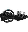 Volante logitech g923 gaming racing whell & pedals para xbox y pc