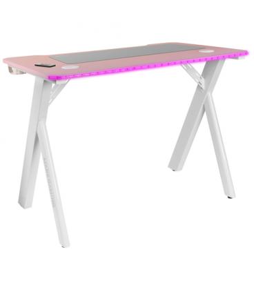 Mesa Gaming Mars Gaming MGD100RGB/ 100 x 60 x 74cm/ Rosa