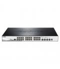 Switch d-link dgs-1510-28xmp 28 puertos/ gigabit 10/100/1000 poe/ sfp