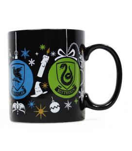 Taza half moon bay harry potter houses baubles 400ml