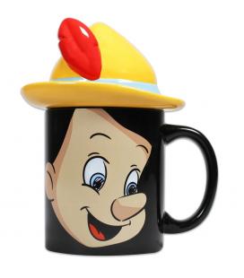 Taza 3d half moon bay disney pinocho 400ml