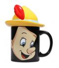 Taza 3d half moon bay disney pinocho 400ml