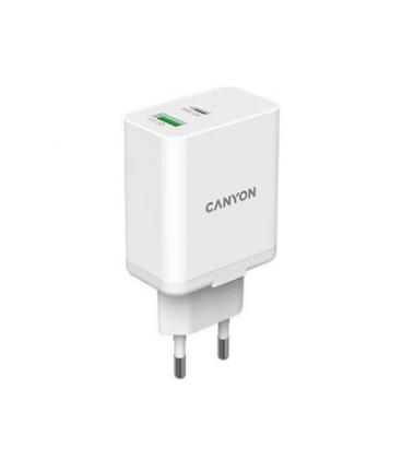 CARGADOR USB-C CANYON H-20-03 WHITE