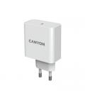 CARGADOR USB-C CANYON H-65 WHITE