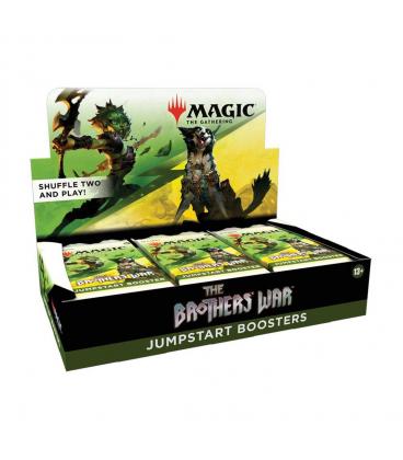 Caja de cartas wizards of the coast magic the gathering theme booster brothers war 18 unidades inglés