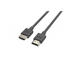 Cable hdmi 4k philips swv5702/ hdmi macho - hdmi macho/ 2m/ certificado/ negro