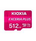 MICRO SD KIOXIA 512GB EXCERIA PLUS UHS-I C10 R98 CON ADAPTADOR