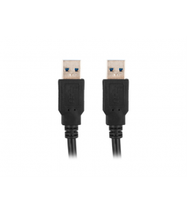 CABLE USB 3.0 LANBERG MACHO/MACHO 1.8M NEGRO