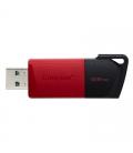 Memoria usb 3.2 kingston 128gb datatraveler dtxm rojo