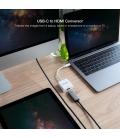 Nanocable CONVERSOR USB-C A HDMI 4K, 15 CM