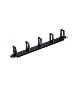 ORGANIZADOR DE CABLES PARA RACK 19 1U 5 GANCHOS