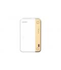 QNAP TS-262 NAS Torre Ethernet Oro, Blanco N4505