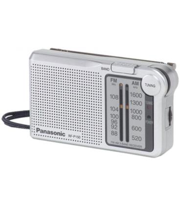 Radio portátil panasonic rf-p150/ plata