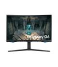 Monitor Inteligente Gaming Curvo Samsung Odyssey G6 S27BG650EU 27"/ QHD/ 1ms/ 240Hz/ VA/ Multimedia/ Negro