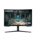 Monitor Inteligente Gaming Curvo Samsung Odyssey G6 S27BG650EU 27"/ QHD/ 1ms/ 240Hz/ VA/ Multimedia/ Negro