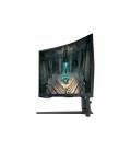 Monitor Inteligente Gaming Curvo Samsung Odyssey G6 S27BG650EU 27"/ QHD/ 1ms/ 240Hz/ VA/ Multimedia/ Negro