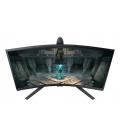 Monitor Inteligente Gaming Curvo Samsung Odyssey G6 S27BG650EU 27"/ QHD/ 1ms/ 240Hz/ VA/ Multimedia/ Negro