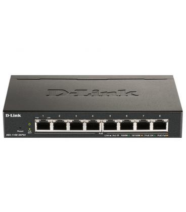 D-Link DGS-1100-08PV2/E 8xGb PoE Switch (64W)