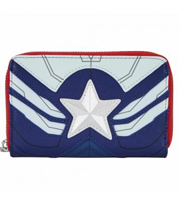 Cartera loungefly marvel falcon capitán américa cosplay