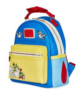 Mochila loungefly disney blancanieves cosplay bow handle mini backpack